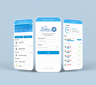 Digital Banking - Mobile App branding graphic design ui