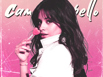 Camila Album Cover Design album cover graphic design