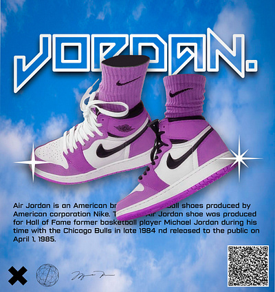 Jordan Poster graphic design