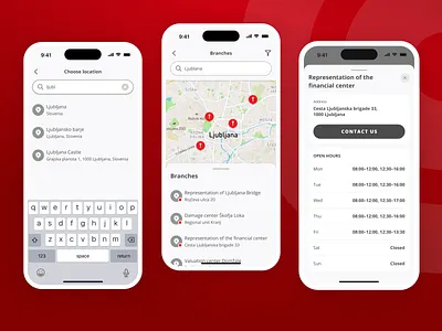 i.triglav App: Your mobile insurance company app insurance mobile sygic triglav ui ux