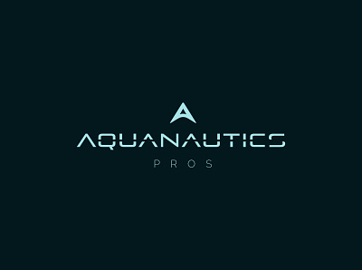 Aquanautics Pros branding graphic design logo