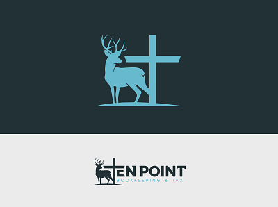 Ten Point Bookkeeping branding graphic design logo