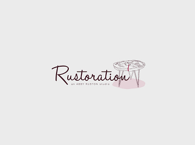 Rustoration branding graphic design logo