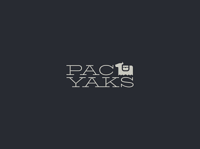 Pac Yaks Apparel branding graphic design logo