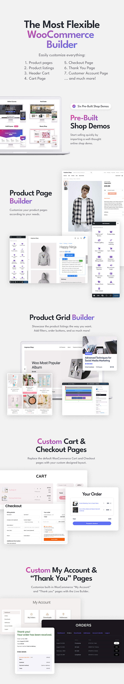 Impreza – WordPress Website and WooCommerce Builder website theme