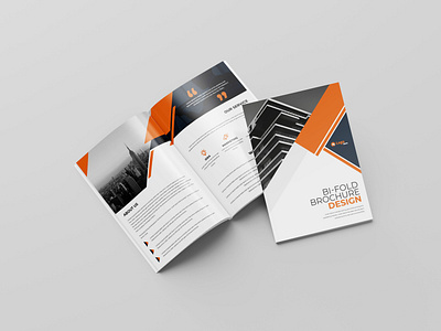 Business Brochure design template advertising annual report bi fold brochure bifold booklet branding brochure brochure design business company corporate design designer graphic design office print print design profile social media template