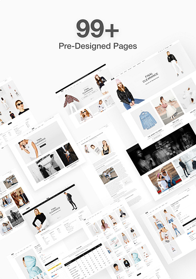 Shella - Multipurpose Shopify Theme. Fast, Clean, and Flexible. website template