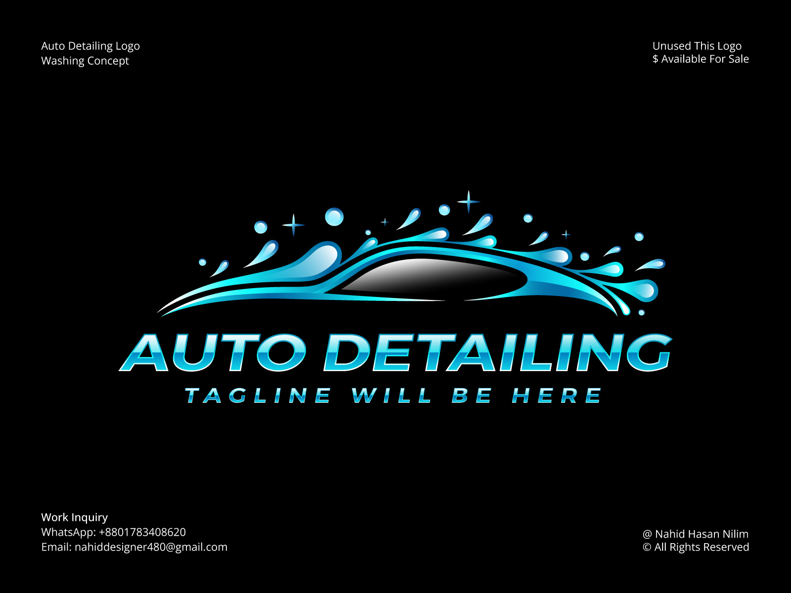 car-logo-auto-detailing-logo-car-wash-logo-automotive-logo-by-nahid