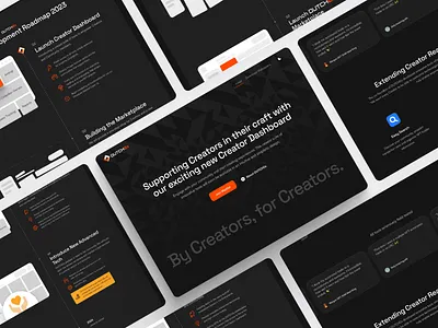 NFT Creator Dashboard Waitlist Landing Page Design - DUTCH0x animation graphic design landing page lottie animation motion graphics nft landing page ui waitlist page design website design