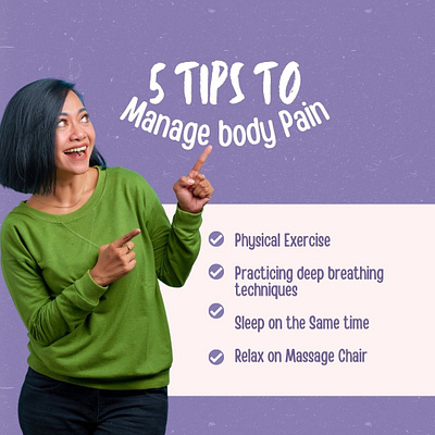 Tips to Manage Your Body Pain branding