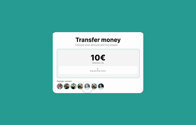 Transfer money UI animation bank design dribbble interaction motion graphics shot ui uidesign ux