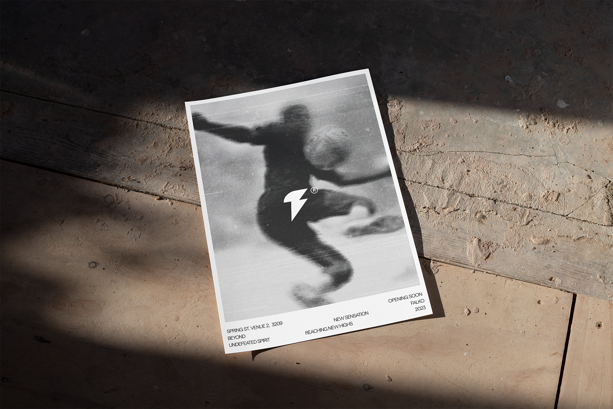 Falko Football Brand Identity blue branding football football logo speed sport sport branding sport logo visual identity