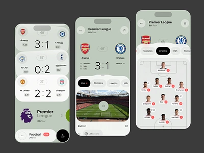 FlashScore – Live Sports Score App app b2b bet crm design flashscore football ios live livescores saas score scoreboard soccer software sport sports statistics ui uxdesign