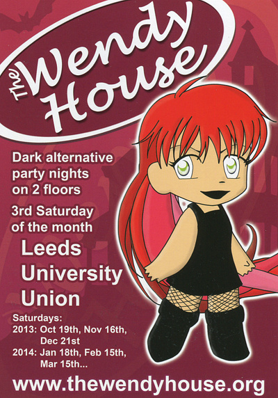 Wendy House flyer - Print design and branding branding logo print design