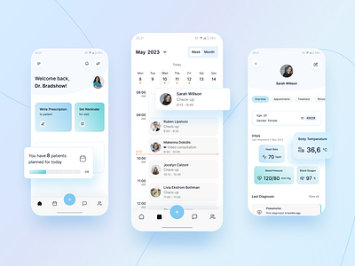 Health Connect - Medical App Concept design doctor health medical mobile ui ux