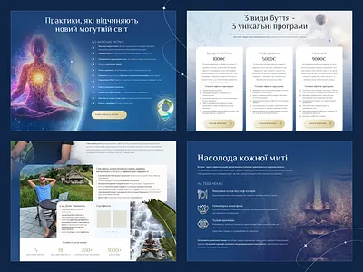 Landing page for a private VIP-retreat in Vietnam coach