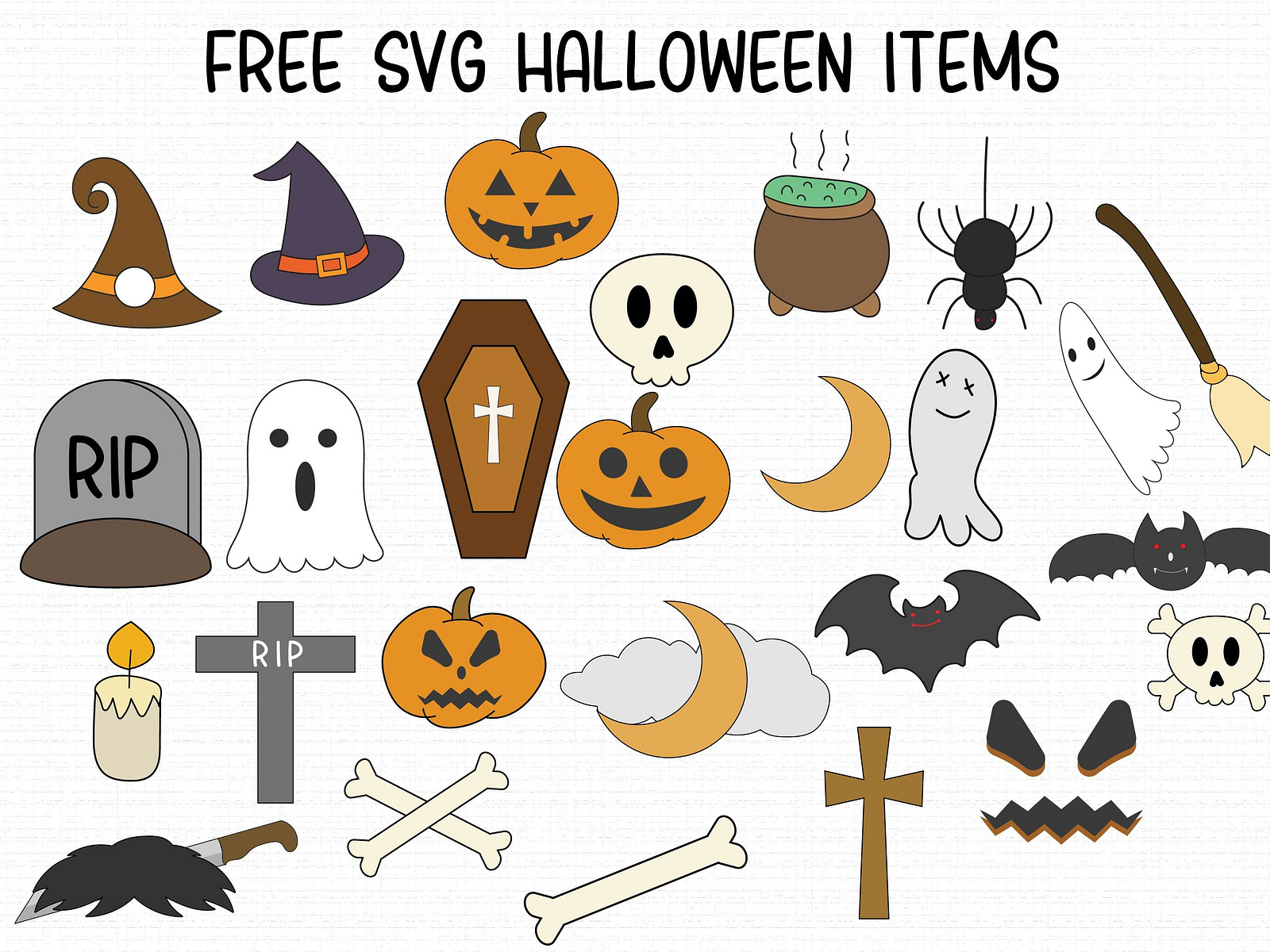 FREE SVG PNG For Halloween by Phongsakon Phonkhammak on Dribbble