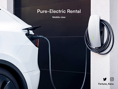 "Electric car rental" design inspiration ui ux
