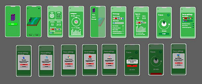 Screen Detox App design design tools graphic design illustration motion graphics ui uiux design ux