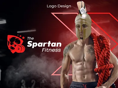 The Spartan Fitness - Logo Design bold logo bolt brand development brand guidelines branding branding agency energic energy logo fitness logo gym logo gymnastics logo logo logo design logos minimal minimalist modern logo power spartan storng logo