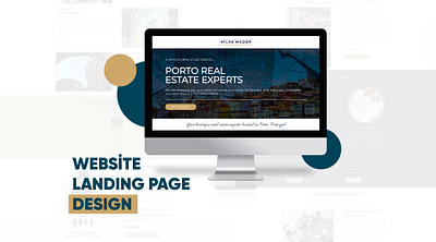 Website Landing Page Design (Real Estate) landing page landing page design real estate ui uiux ux webdesign website design website template wix