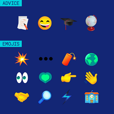 Iconography for Study International branding graphic design iconography icons