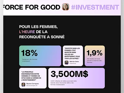 Finance education startup landing page carroussel dark dark theme design gradient grid heading landing landing page modern startup startup design ui web webdesign website