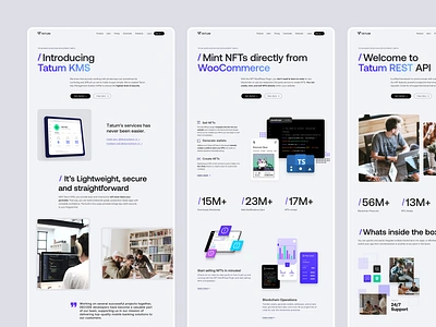 The JavaScript SDK for Web3 Features pages 33 ai b blockchain branding cli crypto development foodtech iot kms nft security ui web design webdesign