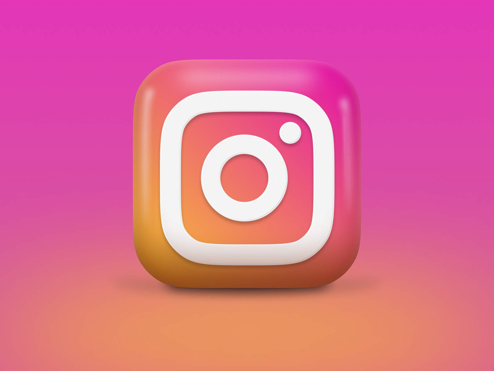 INSTAGRAM ICON 3D Consept by AZEXOJA on Dribbble