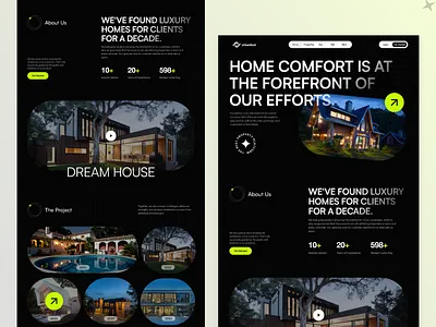 Property Agent Landing Page Design design ui ui design ui ux web design web development website design website development