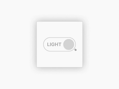 Daily UI #015 - On/Off Switch - Light/Dark Mode dailyui dark dark mode design light light mode motion graphics off on switch ui