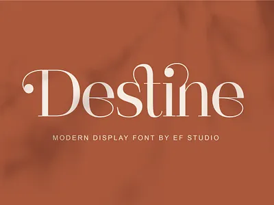Destine | Modern Display Serif bodoni classic font contemporary didot display display serif elegant serif fashion font hairline serif headline high contrast ligature ligatures logo font modern typography serif stylish serif thin serif vintage font vintage serif