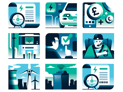 Common smart meter concerns (Which? Magazine) car eco energy icon illustration meter smart