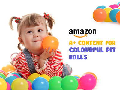 Amazon A+ Content for Colourful Pit Ball a a content amazon amazon a amazon a content amazon content amazon ebc amazon listing amazon product brand branding client work design ebc graphic design illustration kids product listing images pit ball visual identity