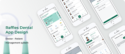 Dental App design illustration ui ux