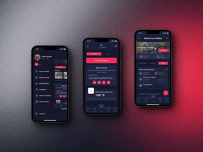 Hubtiger - Biking/Fitness/Travel Mobile App biking fitness mobile app travel ui user experience user friendly ux