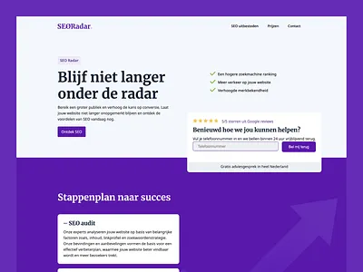 Website for a Marketing Agency marketing agency ux webdesign website