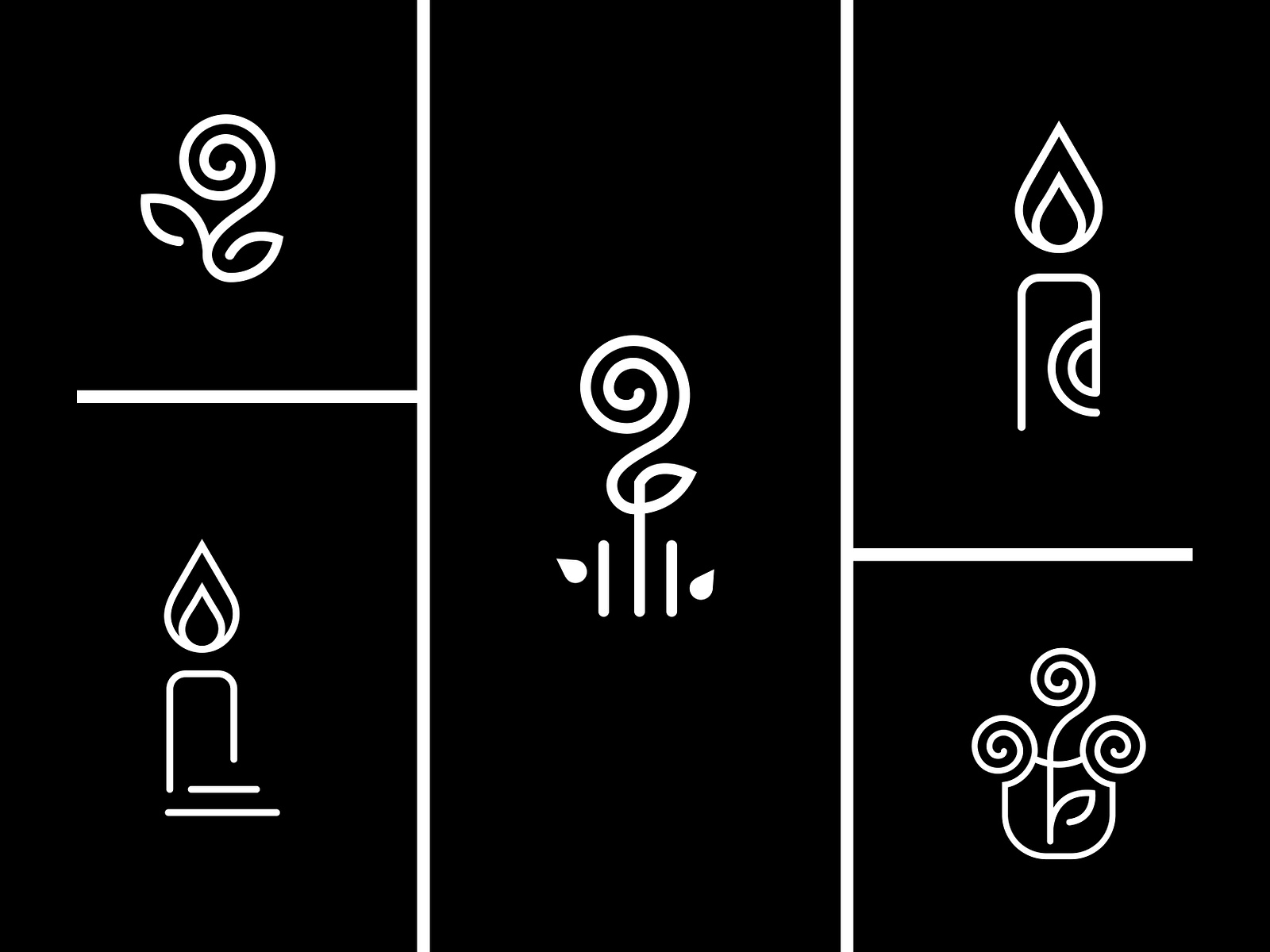 Abstract Line Art Logo by Monira Akter on Dribbble