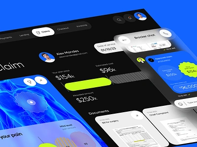 Oscar Health — Health Insurance System app b2b brocker care crm design health healthcare insurance managment medical medtech pmr saas software telemedecine uhr ui uxdesign web