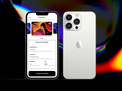 Credit Card Checkout Mobile App dailyui mobile app ui ux