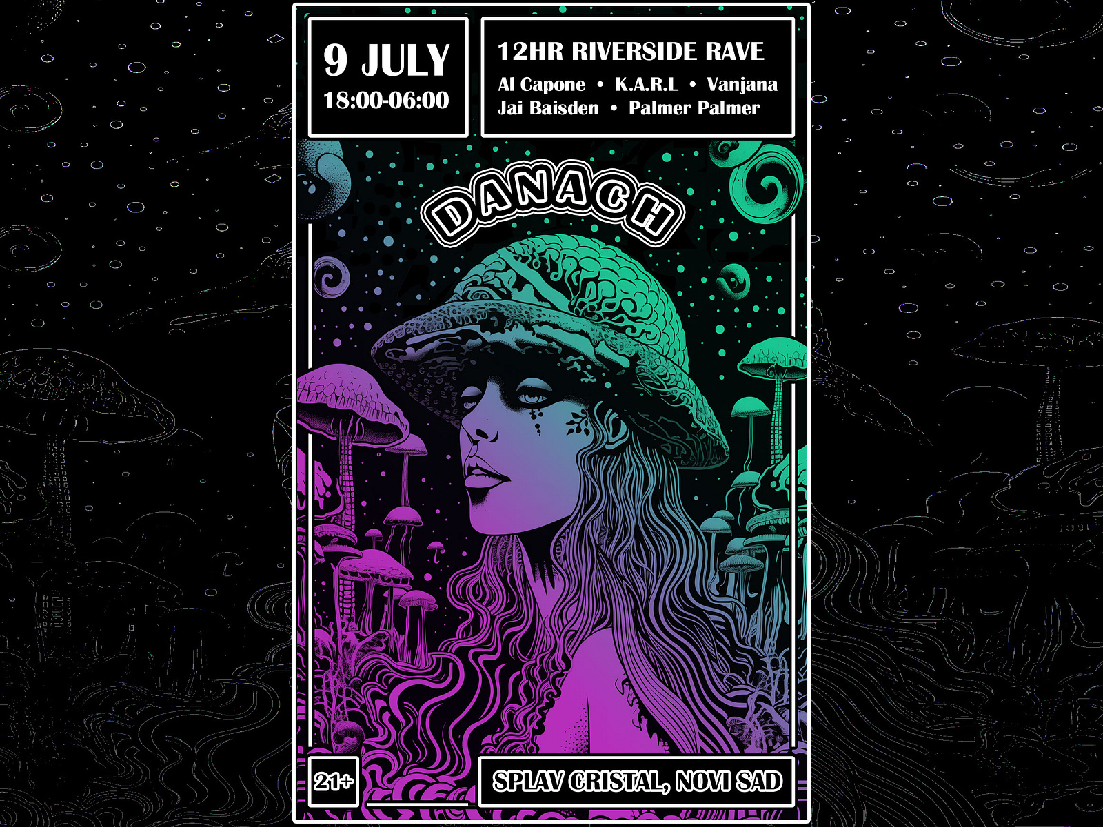 Concert poster by Vera V. on Dribbble