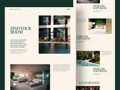 Fictional Hotel Website branding design desktop figma graphic design header hotel hotel website illustration landingpage sketch typography ui ux web design website