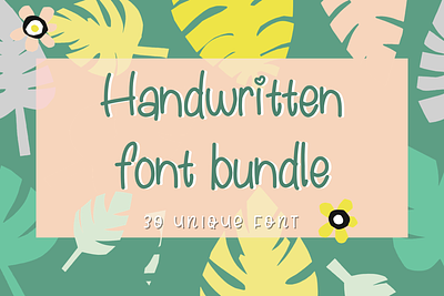 Handwritten Font Bundle blogs font font bundle fonts handwritten handwritten font bundle