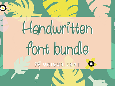 Handwritten Font Bundle blogs font font bundle fonts handwritten handwritten font bundle