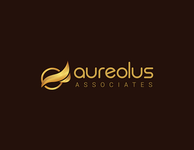 Aureolus branding corporate creative design feather gold graphic design illustration it jobrecruitment logo minimal recruitment vector