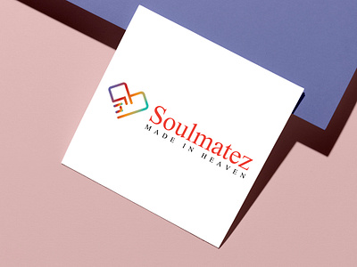 Soulmatez - Matrimony Logo branding creative design equality gender graphic design illustration logo marriage matrimony minimal soulmate vector