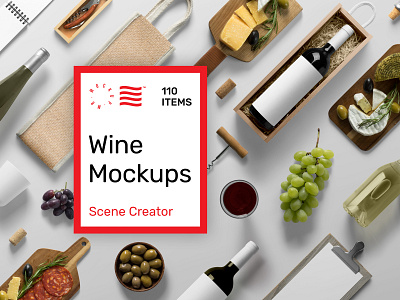 Wine Mockups branding bundle cutboard design download fruits identity logo mockup mockups packaging paper psd template typography wine