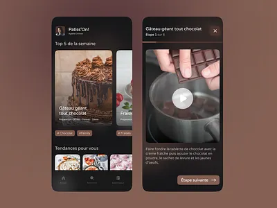 Patiss'On, the pastry chef's application 🍫