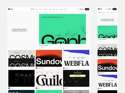 footer.design Concept footer inspiration logo ui design web design