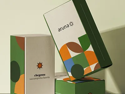 Aruna branding design graphic design logo